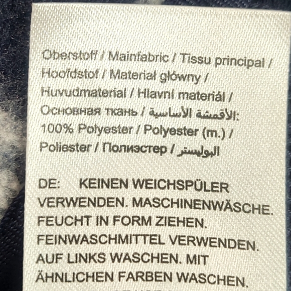 Ulla Popken Active Sport Striped Polyester Zip Jacket - Picture 11 of 13